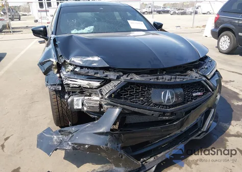 2021 Acura Tlx Type S из США, поврежденный, VIN 19UUB7F09MA000690